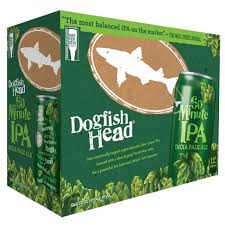 Dogfish Head 12 pack cans product packaging